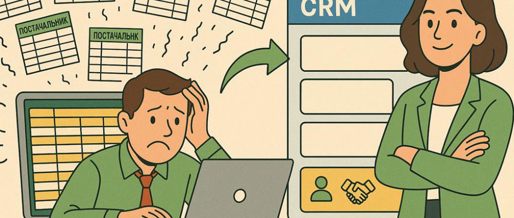 CRM для закупівлі зерна. Вирішення хаосу без Excel