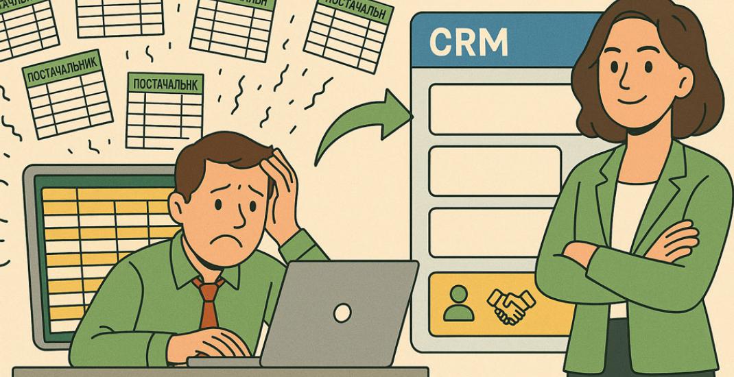 CRM для закупівлі зерна. Вирішення хаосу без Excel