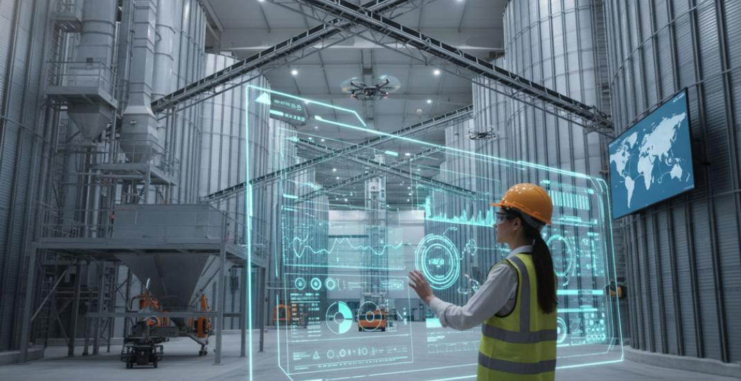 Цифровий двійник елеватора — технологія, яка окупається менше ніж за рік